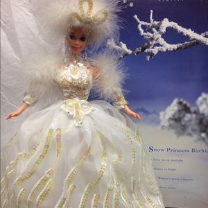 snow princess barbie
